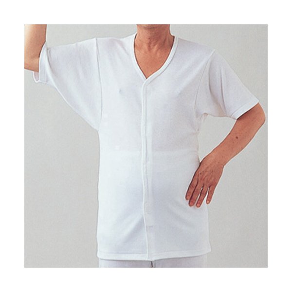 テイコブ 紳士用ワンタッチ肌着 半袖／Lサイズ（幸和製作所）UN02G