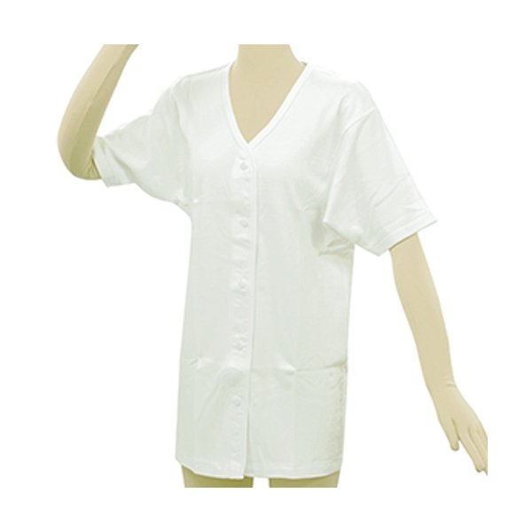 テイコブ 婦人用らくホック肌着 半袖／Lサイズ（幸和製作所）UN03W