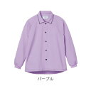 サニーポロシャツ 長袖(衿カモフラージュ仕様)/Lサイズ・パープル(エンゼル)5585-A