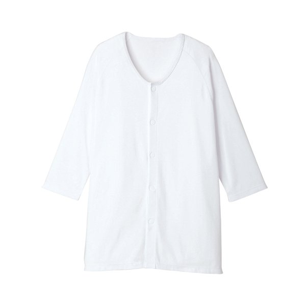 ワンタッチ肌着（ホック式）七分袖 Sサイズ（エンゼル）