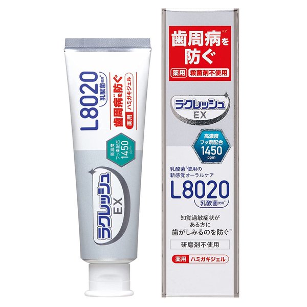 （ケース販売）ラクレッシュ 歯みがきジェル 80g×50個（ジェクス）