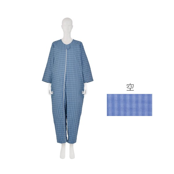 フドーねまきB（スリーシーズン）3Lサイズ／空（竹虎）106857 つなぎねまき