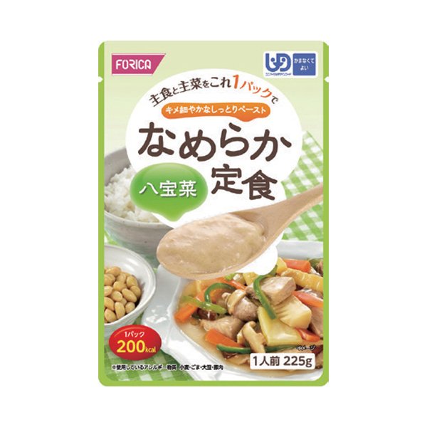 （12個セット）八宝菜 225g／なめらか定食 介護食（ホリカフーズ）562771 かまなくてよい固さの介護食