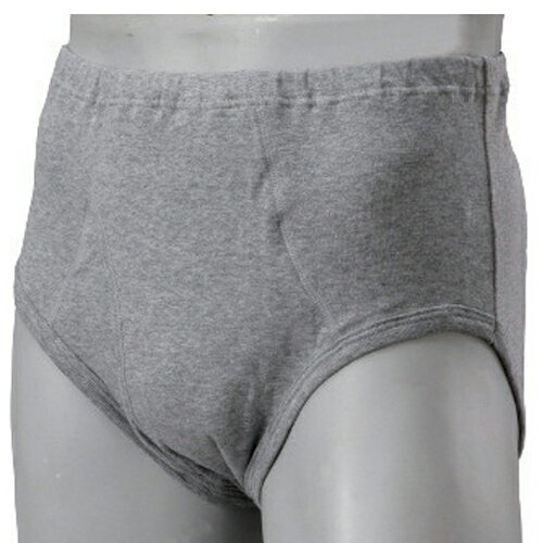 安心ブリーフ50（吸収量50cc）Mサイズ／グレー（ニシキ）B485C