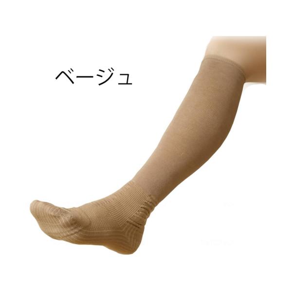 （3足組）むくみ対策靴下 23-24cm／ベージュ（コーポレーションパールスター）MKM23B