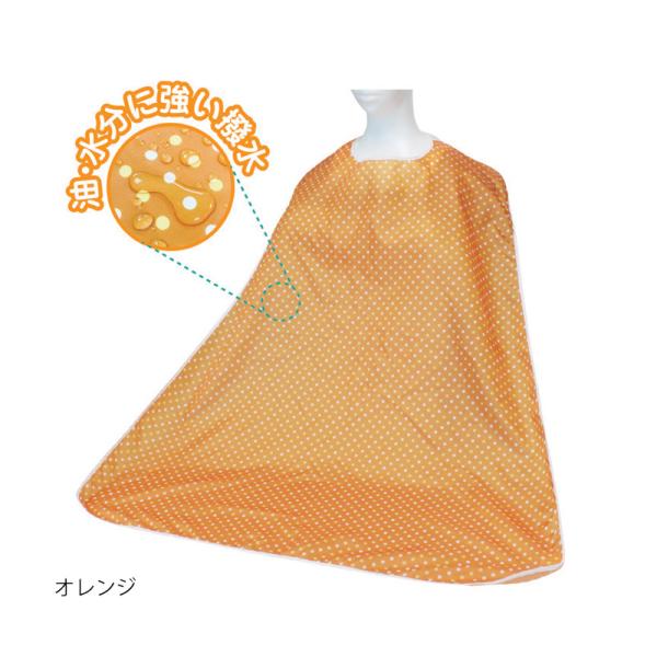 （3枚セット）ふわ軽！食事用エプロン／フラワー柄ピンク（ダイト）SE-02P