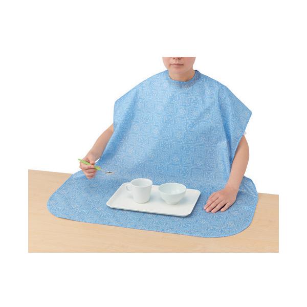 ウィズエール 食事用エプロン レギュラータイプ／リーフグリーン（川本産業）039-120020-00