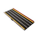 デクパック イービーエル120(4つ折)120cm(ケアメディックス)最大適用段差30cm 折りたたみ式軽量携帯用スロープ