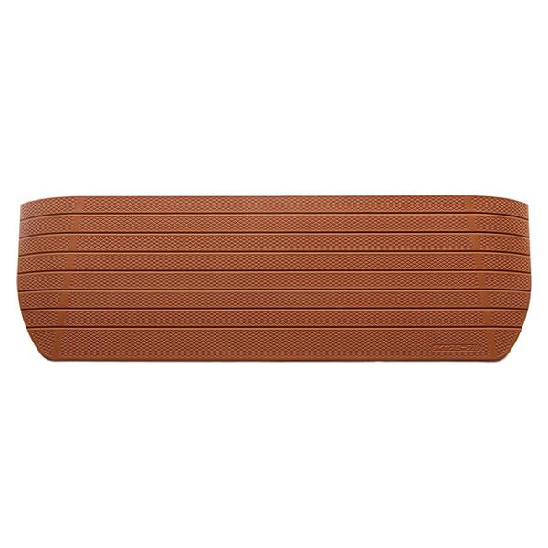 ダイヤスロープN／幅76cm・解消高さ5.5cm・勾配度数14度（シンエイテクノ）DS76N-55 屋内用硬質ゴム製段差解消スロープ