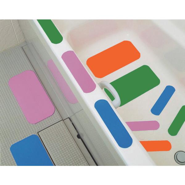 お風呂ピタットシート 2号（4枚入）／グリーン（ケアメディックス）