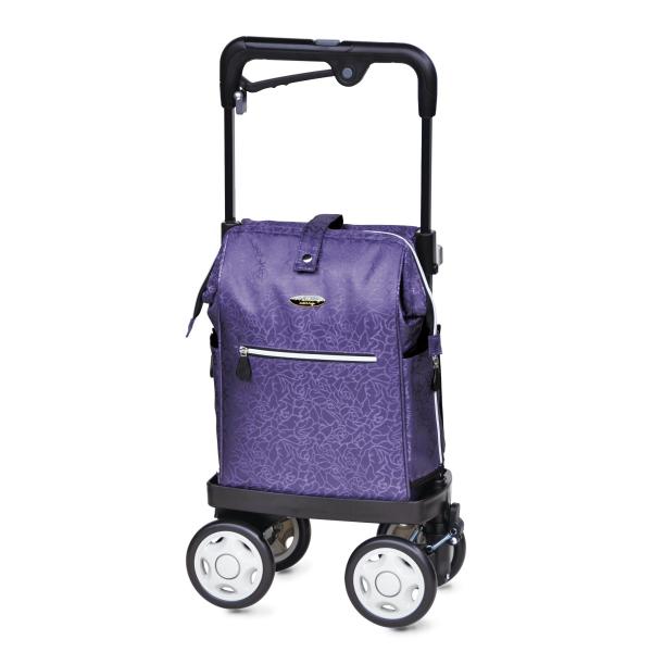 アイカートネオ2（レインカバー付き）／ローズブラック（須恵廣工業）横押しカート No.834