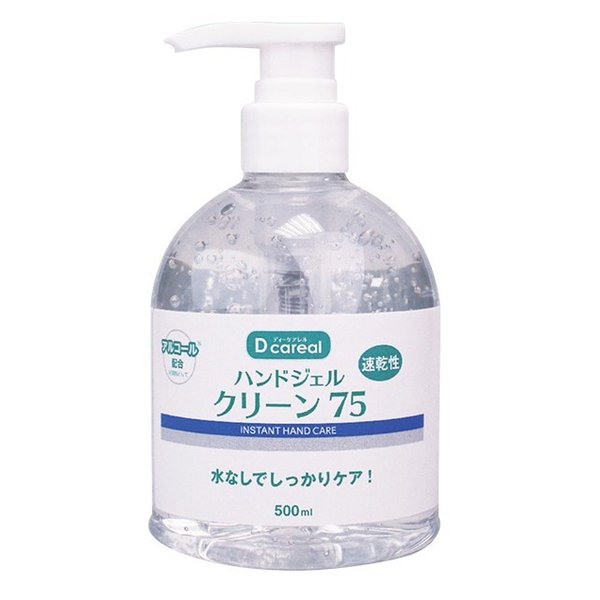 （ケース販売）ディーケアレル ハンドジェルクリーン75（500ml×24本）（ダイト）