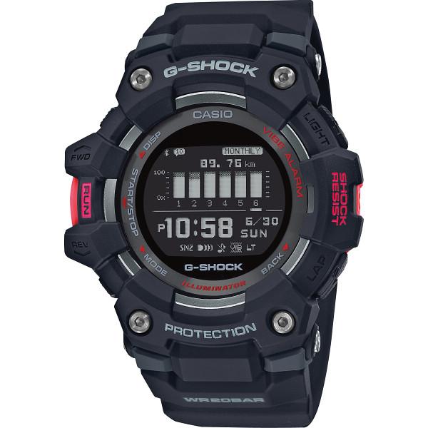 カシオ G－SHOCK G－SQUAD 腕時計 【GBD－100－1JF】 ブラック(送料無料)