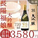 山口県のお酒・岩崎酒造「長陽福娘・山田錦大吟醸720ml」送料無料｜日本酒 ｜地酒 ｜大吟醸 ｜辛口｜山口県｜地酒｜お祝い【RCP】【ギフト】