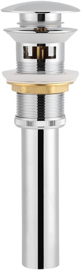 Rakuten - 洗面用ポップアップ排水栓 横穴排水栓 排水用品 下水部品 ドレイン 排水栓 洗面器用 水栓材料 改装 キッチン用 流し台用 台所 調理場の流し