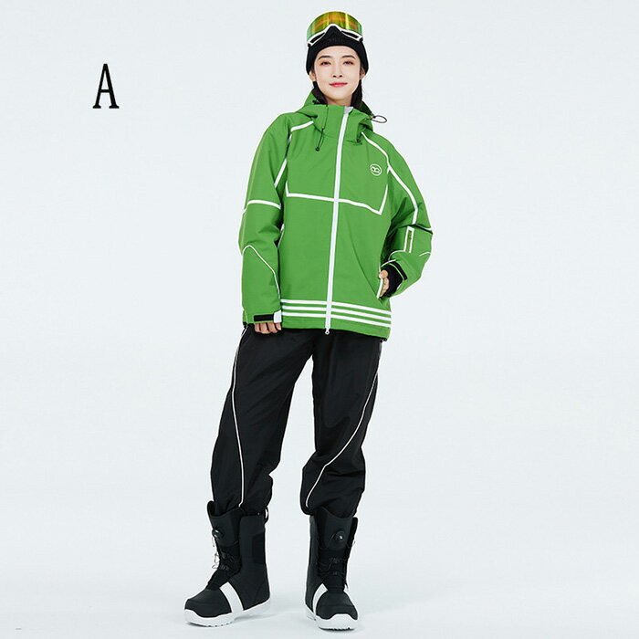 スキーウェア 防寒 防水 カップル ペアスノーウェア ジャケット パンツ レディース スノーボードウェア スノーボード スキー 暖かい スノボ ウェア 男女兼用 韓国風 スノボーウェア 上下セット メンズ ボードウェア 雪遊び 登山 可愛い 大きいサイズ 激安 2