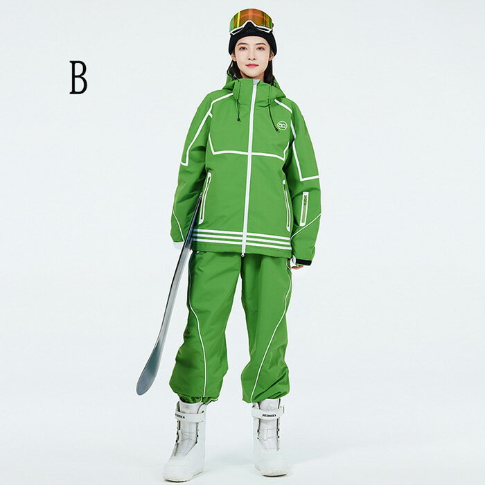 スキーウェア 防寒 防水 カップル ペアスノーウェア ジャケット パンツ レディース スノーボードウェア スノーボード スキー 暖かい スノボ ウェア 男女兼用 韓国風 スノボーウェア 上下セット メンズ ボードウェア 雪遊び 登山 可愛い 大きいサイズ 激安 3