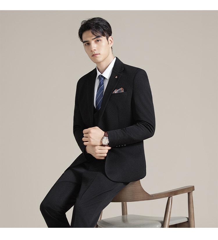 スリーピーススーツ メンズ 秋冬 ビジネス スリム 1つボタン ダブルボタンベスト 大きいサイズ セットアップ メンズ フォーマル オシャレ おしゃれ カジュアル スタイリッシュ 細身 通勤 結婚式 成人式 春 夏 オールシーズン 送料無料