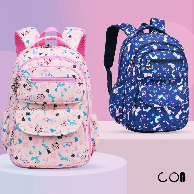 Rakuten - /反射デザイン/通気 子供リュックリュックサック キッズ バックパック アウトドア 女の子 遠足 子供バッグ 子供通学 キッズ 大容量 幼児低学年 軽量 夜行安全 反射テープ 通学 小学生 幼稚園 旅行