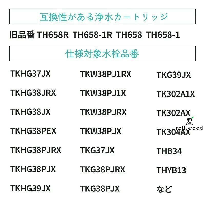 egaoインテリア館のSESU10300SK1 TH658 1S 浄水器 カートリッジ TH658 1S ZZTH658 1S TH658 1SV4R SESU10300SK1 5物質除去 交換用 標準タイプ 浄水カートリッジ th658 浄水器内蔵形水栓 取替用カートリッジ 日本国内食品安全検査クリア済み｜アングル2