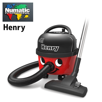 ヘンリー コンパクト (Henry) Numatic HVR160-11《赤》 乾式 掃除機 (ドライ クリーナー)
