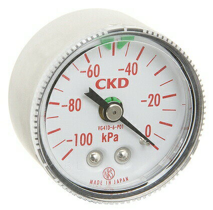 CKD 真空用圧力計 VG41D-6-P01