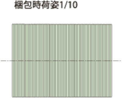 タイロン　吸排気用ダクト　アルミダクト　CAF型　クリップタイプ　CAF75　75φ×10m...