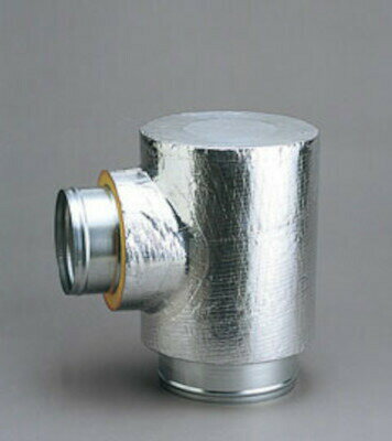 タイロン　異径継手管　グラスウール断熱仕様　FT型　片塞T管　FT1512　【受注生産品】