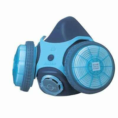 【代金引換不可商品】※本商品はメーカー直送品です。※「代金引換」決済を選択された場合はご注文をキャンセル致します。※画像はイメージです。※本商品はメーカー取り寄せ商品です。※掲載商品は予告無く販売終了となっている場合があり、出荷確約をするものではありません。■商品名・興研 防塵マスク 取替え式 RS2 1122R-03型 国検第TM209号 ■規格/仕様・国家検定合格　第209号・粒子捕集効率：95.0％以上（平均98.8％）・吸気抵抗：55Pa以下（平均37Pa）・排気抵抗：52Pa以下（平均31Pa）・吸気抵抗上昇値：?（平均45Pa）・質量：170g以下（平均145g）・しめひも：タイプRB■特長・低吸気抵抗フィルタの効果をさらに高めるダブルタイプ