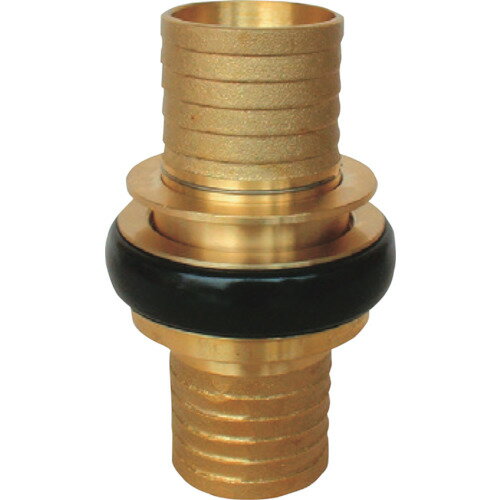 三興製作所 町野式ホースカップリング オスメスセット AB001 真鍮製 25A×φ25