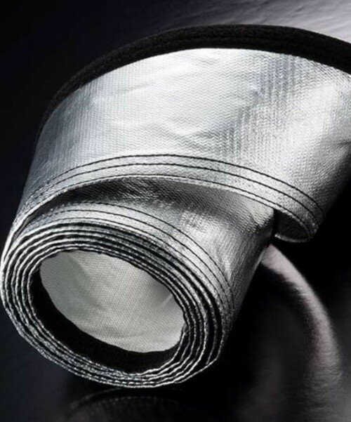 ツツミ工業　耐熱・耐火アルミガラスカバー　AGC　呼び径 50　カット品　1m単位　※ 数量＝長さ（m）