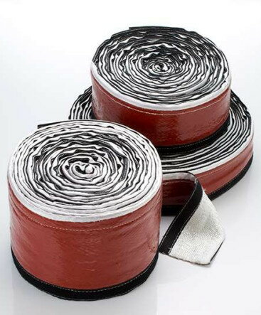 ツツミ工業　耐熱・耐火ファスナーカバー　RHFFT　呼び径 30　カット品　1m単位　※ 数量＝長さ（m）