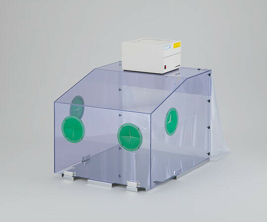 エアロゾルボックス(マニュアルストレッチャー対応) HEPAユニット搭載タイプ