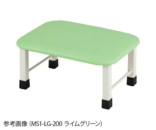 ※画像はイメージです※本商品は、メーカー取り寄せ商品となります※掲載商品は予告無く販売終了となっている場合があり、出荷確約をするものではありません■特徴●豊富なカラーと高さのバリエーションを揃えています。●レザー部分はアルコールや次亜塩素酸での清拭が可能です。●昇降のアシストに■仕様●タイプ：1段●色：ピンク●幅×奥行×高さ（mm）：400×300×200●入数：1台●材質：スチール（粉体塗装）、抗菌・防汚レザー（耐アルコール・耐次亜塩素酸・難燃加工）●耐荷重：200kg●重量：2.5kg