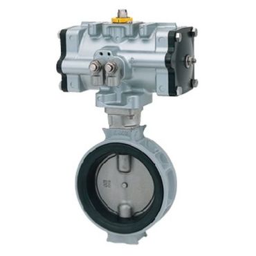 キッツ FA-10XJSME アルミ空圧バタ弁(ショートネック・複作動) 80A