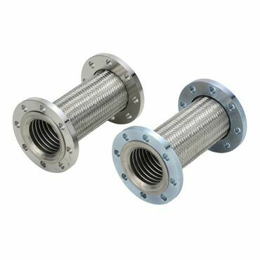 南国フレキ工業 NK-3100 メタルフレキ SS400 フランジ型 50A×300