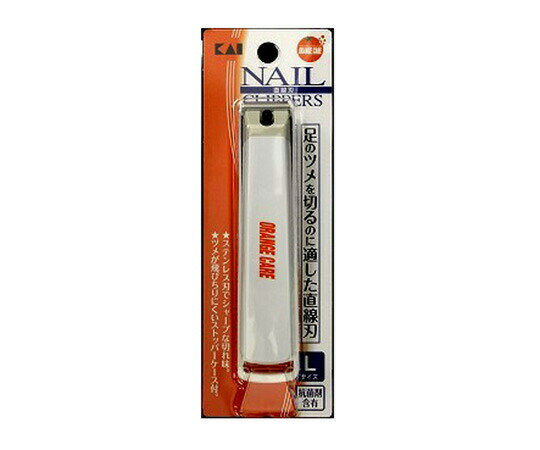 ※画像はイメージです※本商品は、メーカー取り寄せ商品となります※掲載商品は予告無く販売終了となっている場合があり、出荷確約をするものではありません■特徴●切ったツメが飛びにくく、ツメが切りやすい側面Uカットのストッパーケースです。●エッチング加工ツメヤスリは、ヤスリ掛けがなめらかで、形よく仕上がります。■仕様●L●サイズ（mm）：22×103×22●材質：刃部／ステンレス刃物鋼