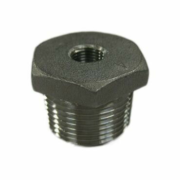 吉年 SUS304 低圧ネジ込 ブッシング 15A×10A