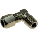 IVALUE IVL-LC-2301R-BS リング式銅管継手(黄銅)エルボユニオン 10×1/8