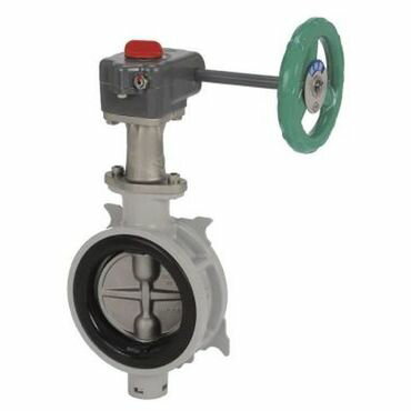 東洋バルヴ 10ALM-N-GUE アルミバタ弁 弁体SCS(ギア式・EPDM) 80A