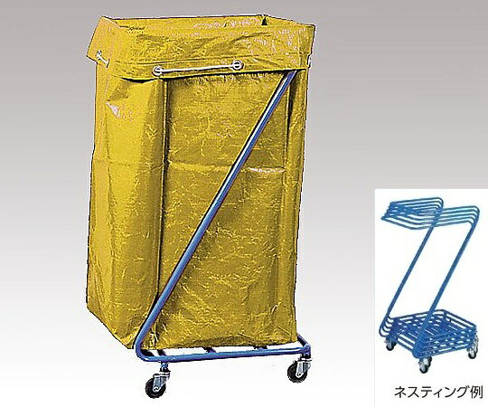 ※画像はイメージです※本商品は、メーカー取り寄せ商品となります※掲載商品は予告無く販売終了となっている場合があり、出荷確約をするものではありません■特徴●使用しない時はリネンバッグを外し、重ねて収納できます。●リネンバッグの色で分別できます。■仕様●材質：本体／スチール塗装仕上げ、リネンバッグ／ポリエステル●キャスター：φ50mm（ストッパー無し）●付属品：リネンバッグ×1枚●色：イエロー●幅×奥行×高さ（mm）：420×420×820●Z型●型番：SH-29E-Y