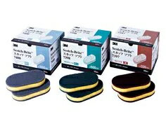 3Mスコッチ・ブライト スカッフソフト 7398. AAD. 85 mm×150 mm×25 mm. 60 個/箱 7398