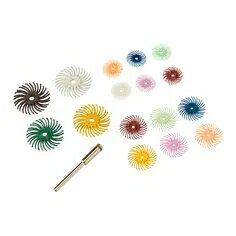 3M スコッチ・ブライト ラジアル・ブリッスルディスク. 220. 赤茶. 14.3 mm×1.6 mm. 192 個/箱 BR DISC..