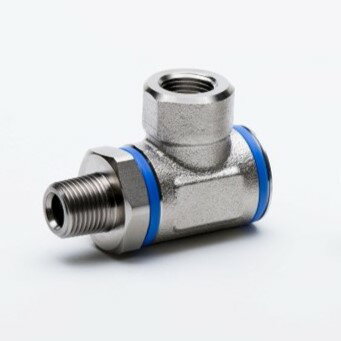 エステック SLO型 スイベルジョイント 最高使用圧力 21MPa SLO-4308 Rc1×R1 1個