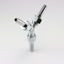 アソー Y型ホースジョイント 黄銅 (C3604/C3771) +メッキ φ8 HY-3208