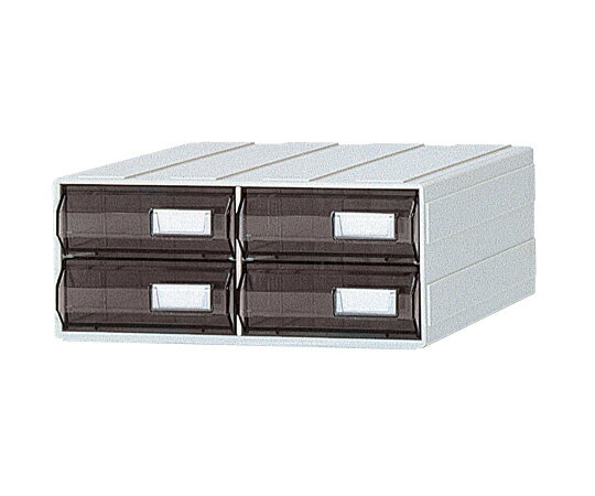 カセッター B5タイプ(引出4マス)アンバー HB5-004