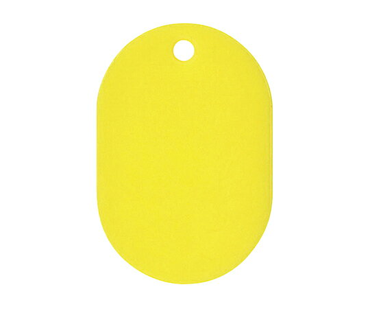 番号札 小(31×45mm) 番号無し イエロー