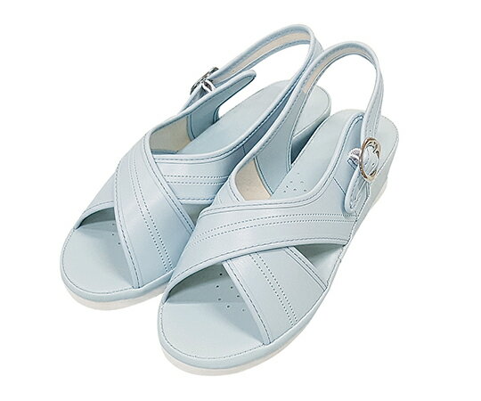 クロスサンダル サックス M FR-409