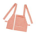 酸素吸入用エプロン(ちえプロン) 小児用 レッド