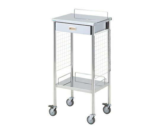 パソコンカート(サイドネット付き) PCK-1W